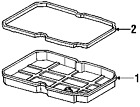 1402710080 Trans Gasket Genuine Mercedes-benz Pan Oem