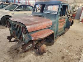 412.am1s50 American Motors 1950 Willys Jeep Pickup Transfer Case 4-cylinder Mt 1135888