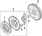 21207590853 Bmw Genuine Oem Factory Original Flywheel