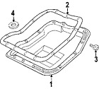 2464324ac Dodge Genuine Gasket Oem Pan