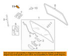 Ec01626b8c Mazda Oem Tribute Liftgate Tailgate Bracket Cover Right