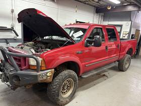 1c3p7000fa Ford Used Automatic Transmission Assembly Fits 2000 F250sd Pickup At 7.3l