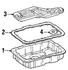 1l2z7a191ba Ford Genuine Oem Factory Original Pan Gasket
