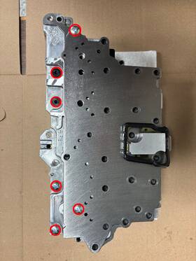 24260039 General Motors 6t70 Gm Oem Valve Body Gen2 V-notch Separator Plate 10 Check Balls