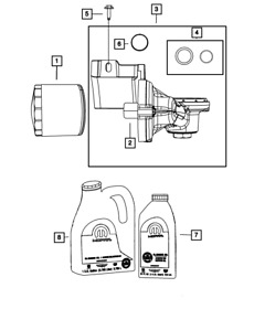 68524005aa Genuine Mopar 10w30 Engine Oil