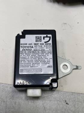 Lexus 89740-53370 2012-2013 Is250 Is350 C Smart Door Control Receiver Oem B3