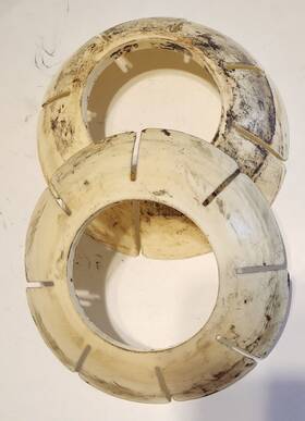 Ac301143 Moore Parts Vw Bug Plastic Daisy Bushing Swing Axle Tube Transmission Ghia Bus Oem