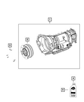 Mopar 68412062aa Genuine With Torque Converter Transmission Kit