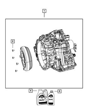 R8010997ae Mopar Genuine With Torque Converter Trans-axle Package Remanufactured