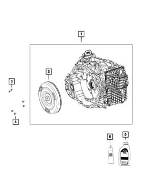 R8311479bb Mopar Genuine With Torque Converter Transmission Kit Remanufactured