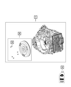 Mopar Rl227475ap Genuine With Torque Converter Transmission Kit