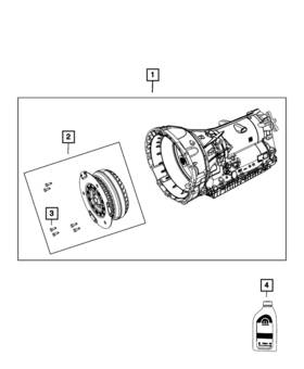 Rl228863ab Mopar Genuine With Torque Converter Transmission Kit