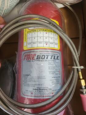 Safety Systems Pfc-1002-n Fire Suppression System 10lb Auto Only 2 Nozzles- New Expired