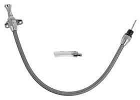 Sum-702202 Summit Racing Braided Stainless Transmission Dipstick