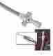 Td-3aodfm Lokar Hi-tech Flexible Braided Stainless Transmission Dipstick 815470005390