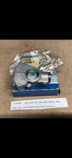 Volvo 1239785 Transmission Governor 1979-1998 240 740 760 940 960 S90 Nos Oem