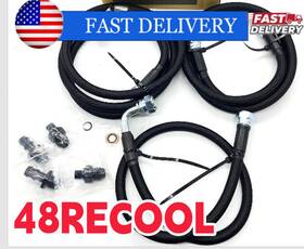 48re Xpp 710414167380 New Transmission Cooler Hose Line Fits For Dodge Ram Cummins 5.9l 03-07