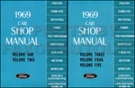 1969 Mustang Cyclone Cougar And Mach Shop Manual Set Ford Mercury Repair Books. Fixed Price $82.00.