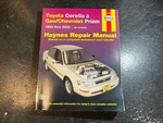 1993-2002 Toyota Corolla Hyanes Repair Manual Sedans Wagon 4A-FE, 7A-FE, 1ZZ-FE. Fixed Price $10.83.