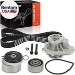 Engine Timing Belt Kit With Water Pump Compatible Chevrolet Sonic 12-18 Ave. Fixed Price $118.14.