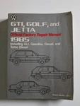 1985 Vw Gti Golf Jetta Factory Repair Manual Bentley Gli Diesel Turbo. Fixed Price $49.95.