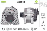 New Oe Valeo Alternator - Ford Volvo 439910 2251619 1904972 36001971 120A. Fixed Price $396.95.