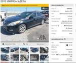 Used Automatic Transmission Assembly Fits: 2012 Hyundai Azera 6 Speed Grade. Fixed Price $795.00.