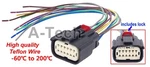 Heated Mirror Connector Pigtail 12-WAY For Motorcraft WPT-1125 AU2Z-14S411-AMA. Fixed Price $13.98.