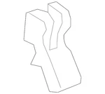 Genuine Gm Seat Track Cover Bracket 25862396. Fixed Price $9.01.