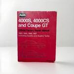 Audi 4000S 4000CS Quattro Gt Turbo 1984-1987 Shop Repair Service Manual Wiring. Fixed Price $219.99.