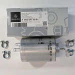 2005-2006 Mercedes Chrysler Crossfire SRT6 Fuel Filter W/ Clamps Genuine Oem. Fixed Price $73.99.