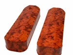 Chevy Big Block Valve Covers 6822G Hydro Dipped Orange Flames. Fixed Price $450.95.