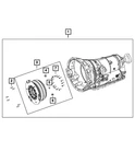Genuine Mopar With Torque Converter Transmission RL334694AB. Fixed Price $10212.50.