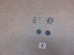 New 89-98 Oem Nissan 240SX S13 S14 180SX Clutch Pedal Hardware Pin,nuts,bolt. Fixed Price $19.99.