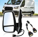 Driver Side Mirror Replacement Fit 2015-2025 Ford Transit 150 250 350 Hd. Fixed Price $127.12.