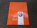 1991 Alfa Romeo 164 Sedan Product Bulletin Shop Service Repair Manual Book. Fixed Price $199.71.