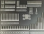 Sbf Small Block Ford Stainless Bolt Kit PRE-86 260 289 302 H20 Inlet Pass.side. Fixed Price $480.98.
