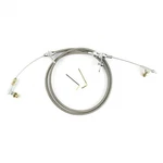 Lokar KDP-2727HT Chrysler TF-727 Stainless Steel Kickdown Cable Kit. Fixed Price $166.95.