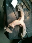Driver Left Exhaust Manifold 8-307 Manual Fits 66-68 Chevrolet Pass. 29952. Fixed Price $90.00.