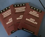 2003 Jeep Wrangler Powertrain Transmission Body Diagnostic Procedure Set. Fixed Price $15.00.