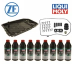 Transmission Service Kit 9L Atf+oil Pan+filter+gaskets+bolts+sleeves Oem For Bmw. Fixed Price $298.80.