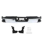 Chrome Rear Bumper Assembly Fit For Silverado Sierra 250HD 3500HD Dually 15-19. Fixed Price $255.62.
