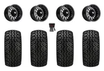 Gtw Stellar 12" Wheels Matte Bronze 20" Sierra Sport Tires Yamaha. Fixed Price $698.76.