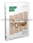 Alfa Romeo Spider Shop Manual 1985 1986 1987 1988 1989 Veloce Graduate Quadrifog. Fixed Price $66.95.