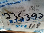 New Oem Reverse Idler Gear For Eaton Fuller FS5005 Trans 235392. Fixed Price $132.75.