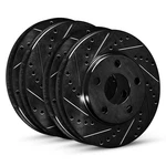 Ford Windstar 99-03 Drilled & Slotted Front Rear Brake Rotor Set. Fixed Price $546.06.