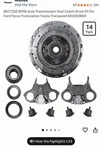 6DCT250 DPS6 Clutch Kit Auto Dual Transmission Fits Ford Focus Fiesta. Fixed Price $250.00.