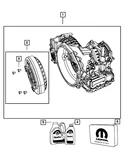 Genuine Mopar With Torque Converter Trans-axle Kit RL051682AB. Fixed Price $1033.34.