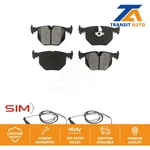Rear Semi-metallic Disc Brake Pads Wear Sensor Kit For Bmw 330CI 330I 330XI 3.0L. Fixed Price $43.53.