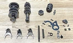 1998-2001 Honda CR125R Oem Transmission Assembly Gears Shafts Forks Drum. Fixed Price $265.00.
